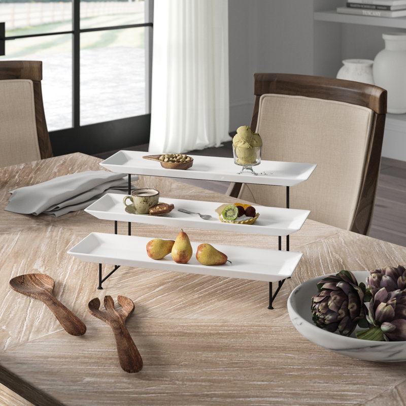 Birch Lane™ Frankel 4 Piece Tiered Stand Set & Reviews Wayfair